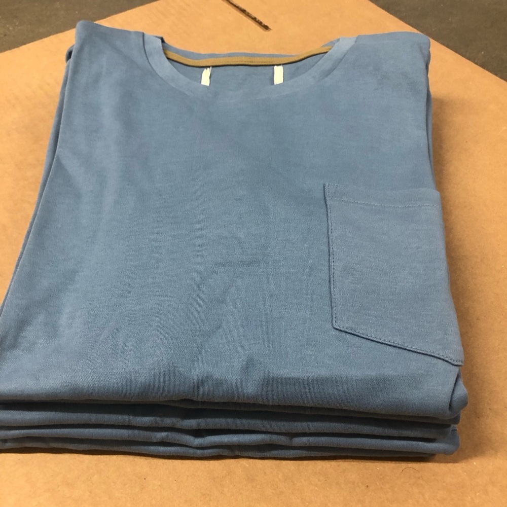 New Lot of 5 t-shirts. Organic Cotton Blue Kids Short Sleeve Tee. Youth Small. - Picture 6 of 8